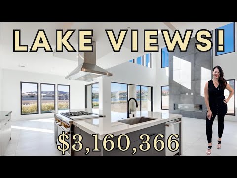 Move-In Ready New Construction Waterfront Home | La Cova Lake Las Vegas