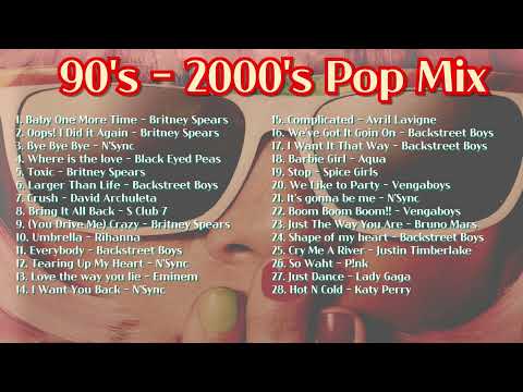 90's and 2000's Pop Throwback Mix | Britney Spears, Backstreet Boys, NSYNC, and More |