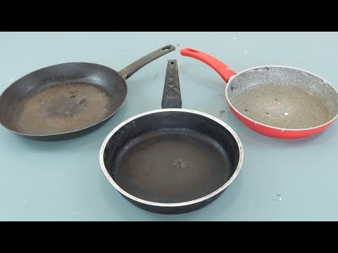 DON'T THROW AWAY OLD PANS, LOOK WHAT I DID WITH NAIL POLISH AND PAN