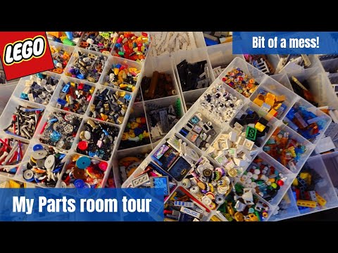 LEGO Parts Room Tour