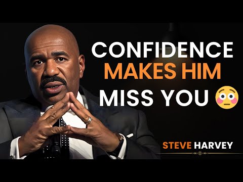 No Text. No Calls. Just Confidence 👑🔥 | This Is Why He Can’t Forget You | Steve Harvey Motivation