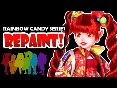 Rainbow Candy Series 🍭 RED - Cherry Doll