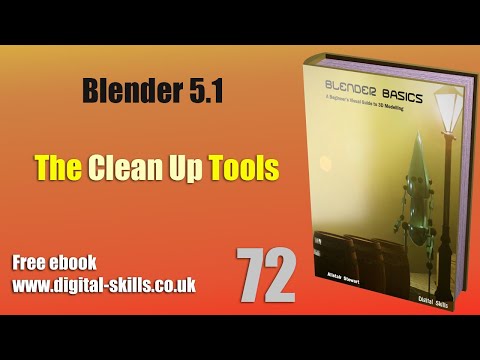 Blender for Beginners: The Clean Up Tools