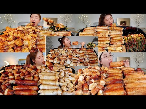 ASMR 대창 먹방 1시간 몰아보기 Grilled Beef Large Intestines MUKBANG