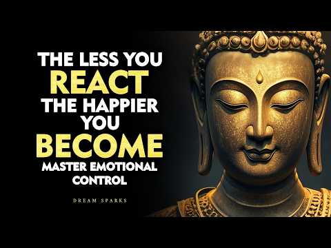The Less You React, The Happier You Become | Master Emotional Control | Buddhism