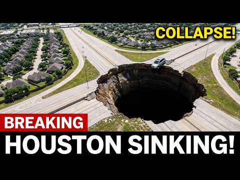 Houston Is SINKING FAST - Scientists Warn Collapse 34 MILLION + AFFECTED