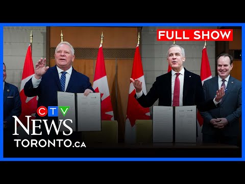 PM Carney and Premier Ford sign new agreement | CTV News Toronto at Noon for Dec. 18, 2025
