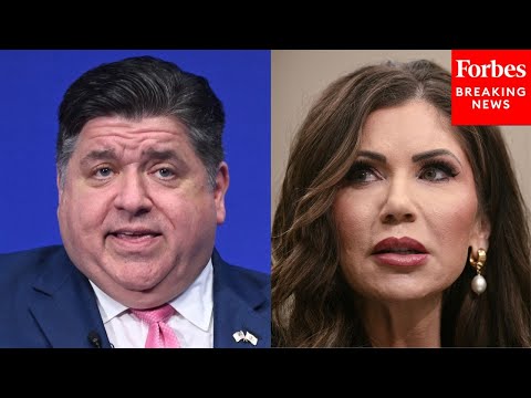JUST IN: Sec. Kristi Noem Bashes Gov. JB Pritzker In Press Briefing On Illinois' Sanctuary Policies