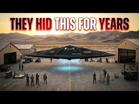 US Air Force Secretly Tests NEW Mystery Aircraft in Area 51!