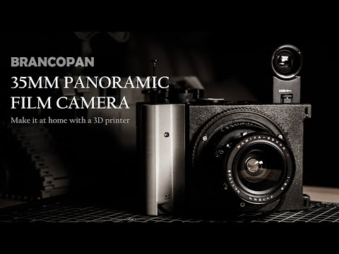 $300 Hasselblad XPan? Make this 3d printed panoramic film camera at home! Making a Brancopan camera