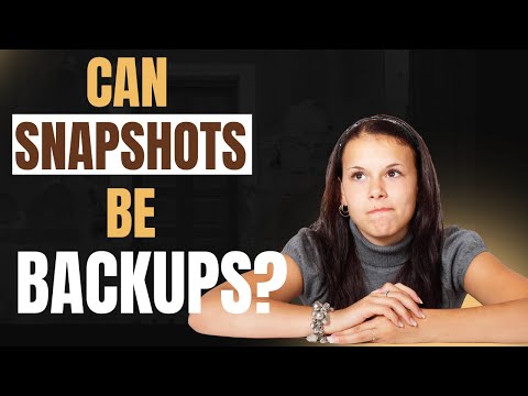 How to make a snapshot backup