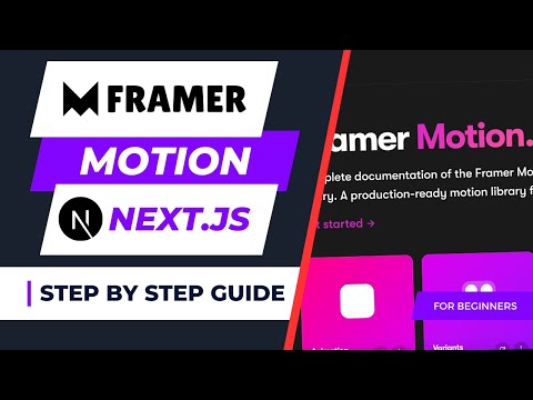 How to use Framer motion in Next.js 14?