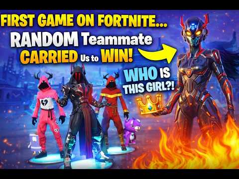 Loaded Into Our FIRST GAME… Random Teammate Was INSANE 😱