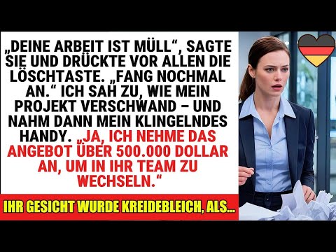 Chef Löschte Meine Jahresarbeit Und Sagte: Neustart – Doch Dann Rief Die Konkurrenz An