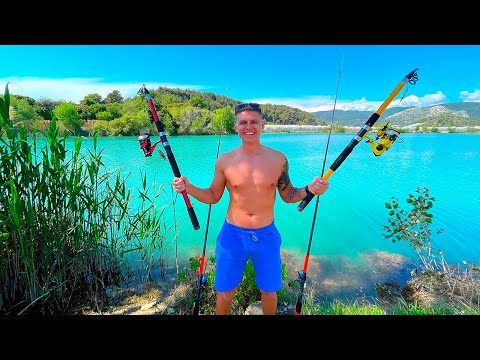 FIRST FISHING TRIP THIS YEAR! FOUND A WILD TURKISH POND 🎣