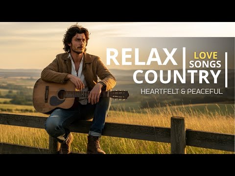 Cozy Meadow Ambiance | Peaceful Country Music for Relaxing, Stress Relief & Calm Evenings