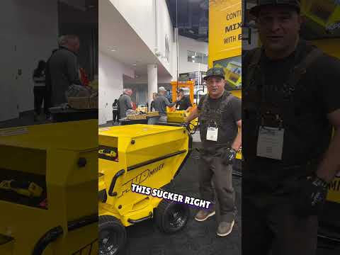 Mud Mixer Pro: Bigger, Better, For All Your Big Projects! #shorts