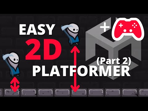 How to Build a 2D Platformer With VARIABLE Jump Height | Easy Unity Tutorial - Part 2 of 2