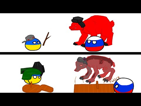 Russia is having problems... (Countryballs)