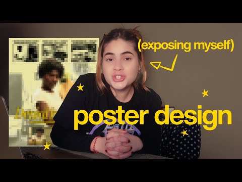EXPOSING my poster design process | doechii poster