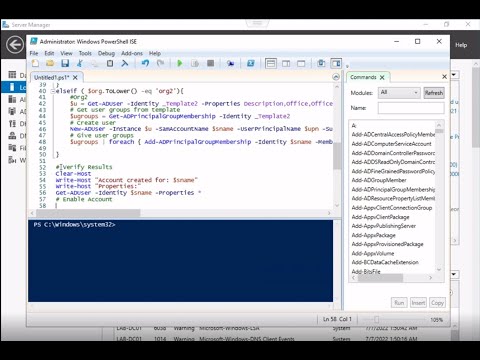 Automate Employee Onboarding With PowerShell Script
