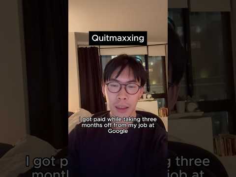 Please do this before quitting your job