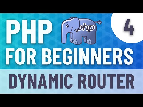 PHP FOR BEGINNERS #4 - Create a dynamic Router