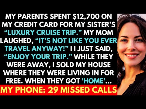 They Charged $12,700 On My Card For My Sister’s Luxury Trip, So I Sold My House Where They Lived In…