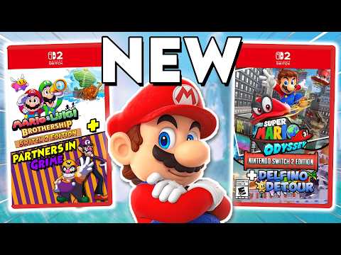 Giving Mario 10 Switch 2 Edition Games!