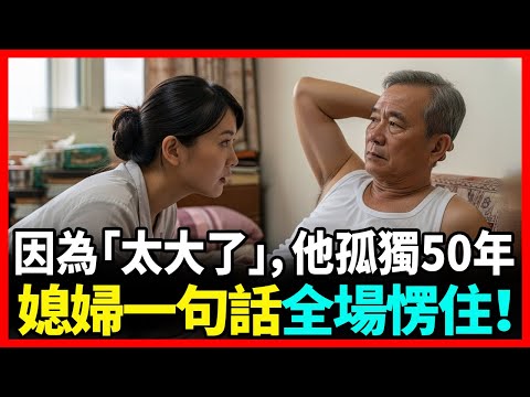【暮年之戀】因為一個無法說出口的原因，他孤獨地生活了半個世紀...直到媳婦平靜地說了一句：如果沒問題，我都願意接受!