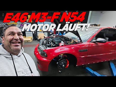 BMW E46 M3 F - The N54 engine runs - Fault found in the wiring harness!