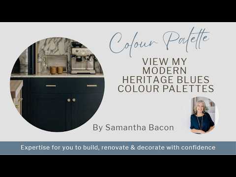 Modern Heritage Blues Colour Palette | How to use Navy in your home