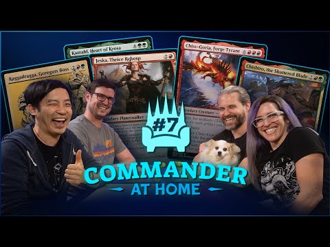 Commander at Home #7 - Chiss-Goria v Chishiro v Kamahl/Jeska v Raggadragga w/ Jimmy Wong +  Jimothy
