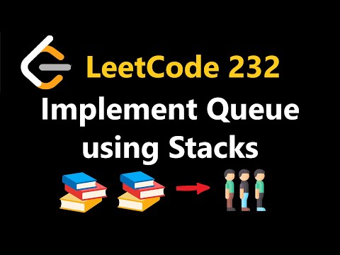 Implement Queue using Stacks - Leetcode 232 - Python