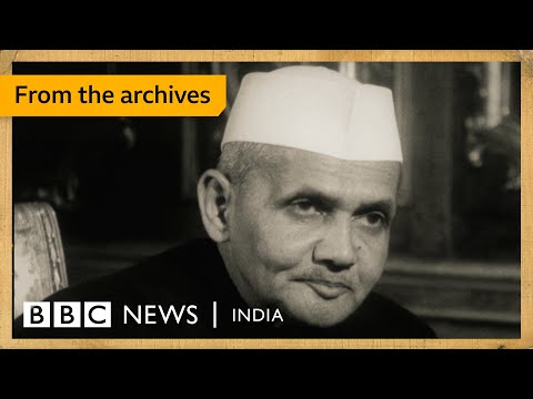 Lal Bahadur Shastri's rare TV appearance: 'I belong to the category of common men' | BBC News India