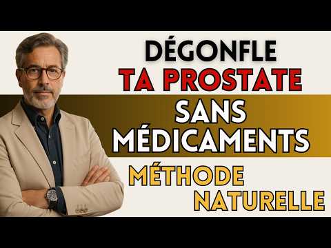 Comment DÉGONFLER LA PROSTATE Rapidement et Sans Médicaments | La Solution Naturelle qui Change Tout