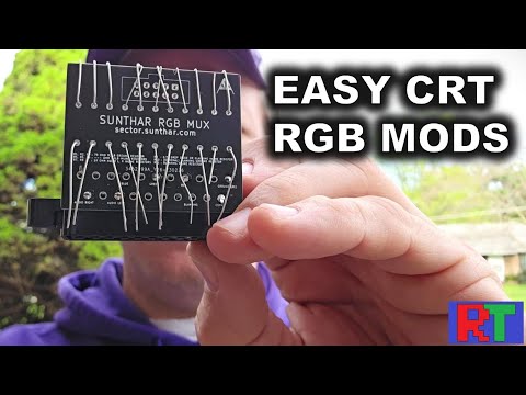 RGB MUX: Unlocking the Trinitron's High Rez Mode!