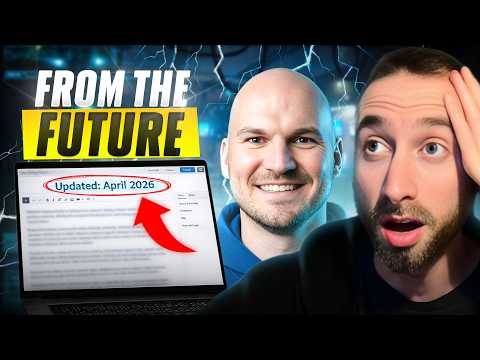 He Updated a Blog Post to the Future - Google Ranked It