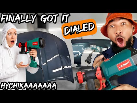 ELECTRIC SPRAY GUN! 3 stage chameleon color shift without an air compressor??  TOTALLY STOKED 😝😝😝😝