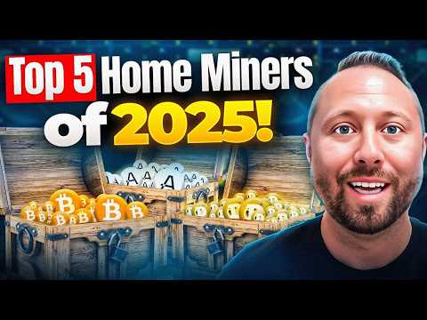 Top 5 Best Crypto Miners for Home Mining in 2025!