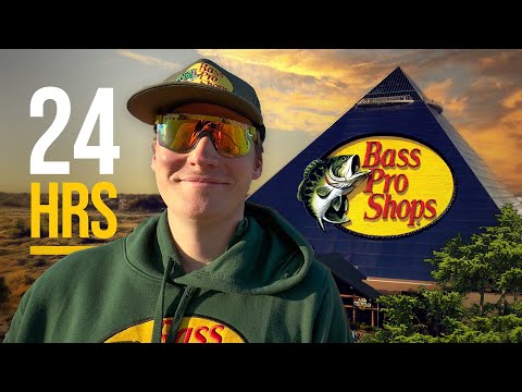 I Spent 24 Hours In The Bass Pro Shops Pyramid