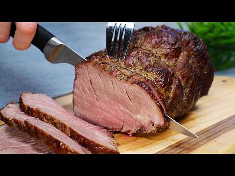 ROAST BEEF better than in a restaurant! Tender and juicy - the PERFECT DINNER!