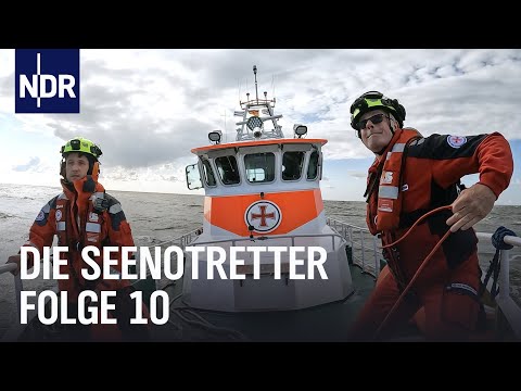 Schlauchboot: Verschollen in der Nordsee | Folge 10 (ganze Folge) | Die Seenotretter | NDR Doku