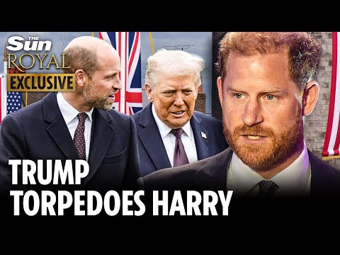 Trump’s pointed praise for Prince William TOTALLY scrubbed Harry out of history books