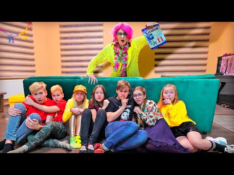 EXTREME HIDE AND SEEK FROM THE TEACHER! RICH STUDENTS DON'T WANT TO GO BACK TO SCHOOL!