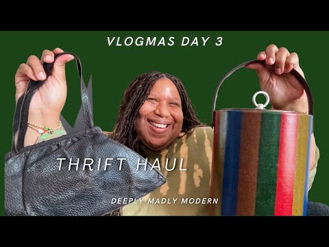 VLOGMAS DAY 3 | THRIFT HAUL