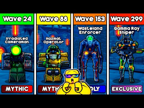 Unlocking GAMMA RAY SNIPER In Toilet Tower Defense