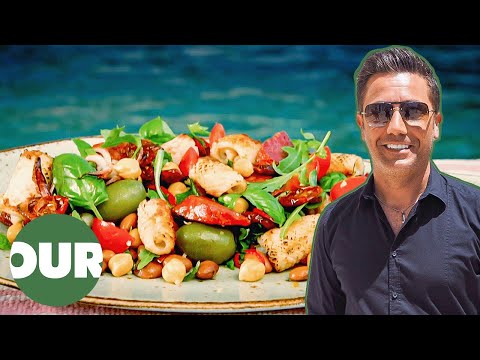 Gino's Fried Squid and Salami Salad | Gino's Italian Coastal Escape E33