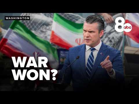 Hegseth CLAIMS VICTORY after Iran ceasefire