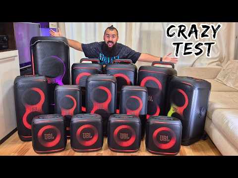 What Happens When You Play ALL Auracast JBL Speakers? (House SHAKES)